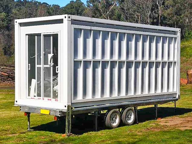 House on caravan